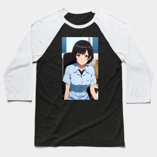 Anime Girl In Office Unifrom 03 Baseball T-Shirt